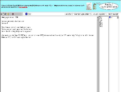 The TSR Online Chat Line.
